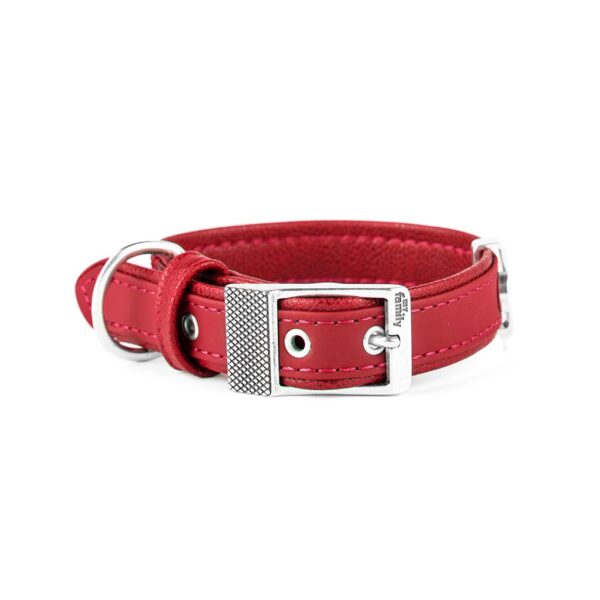#MyFa Bilbao Halsband Röd XXL 34mmx49-59cm