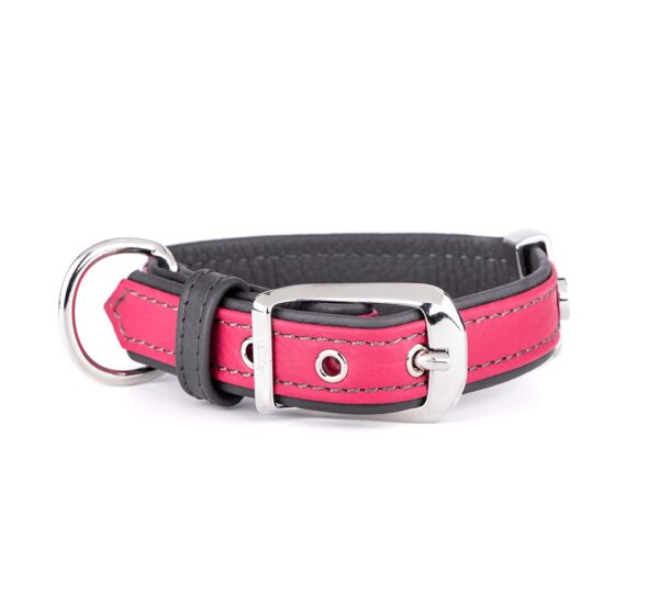 #MyFa Firenze Halsband Cerise M 22mmx35-41cm
