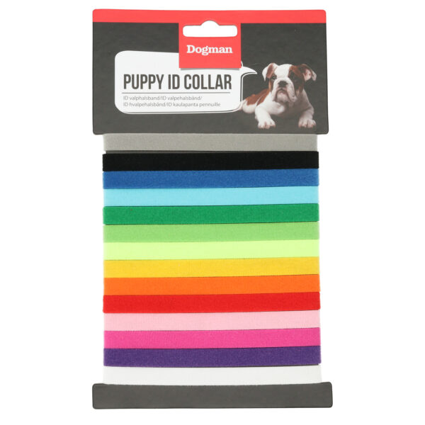 Dogman Valphalsband 14p Flerfärgad 10mmx30cm