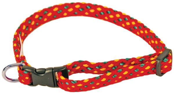 Alac Valphalsband Ställbart Röd 10mm 35cm