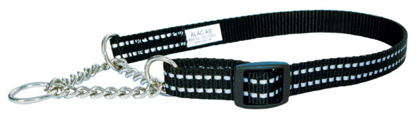 Alac Halsband Halvstryp Svart 15mmx35-50cm