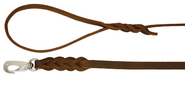 Alac Läderkoppel Brun 12mmx180cm