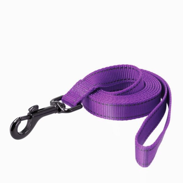 #Dogman Nylonkoppel Iris Lila 10mmx180cm