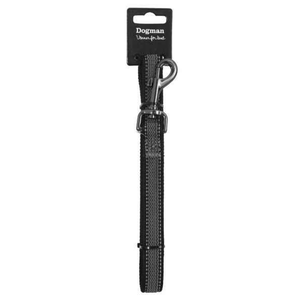 Dogman AntiSlip-Koppel Iris Svart 20mmx180cm