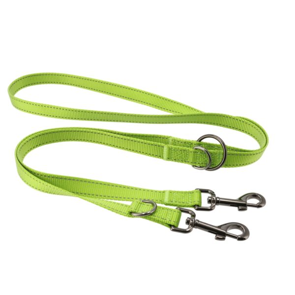 #Dogman Nylonkoppel Iris Multi Grön 10mmx200cm