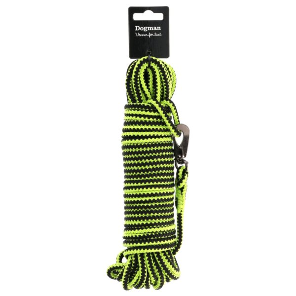 #Dogman Spårlina Iris Flätad Grön 6,5mmx15m