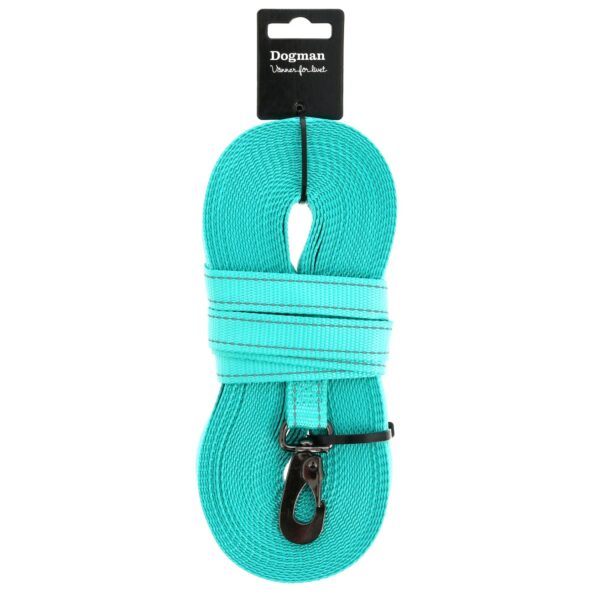 Dogman Spårlina Iris Vävd Turkos 20mmx15m