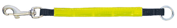 Dogman Koppelförlängare Reflex Gul 10mmx22cm