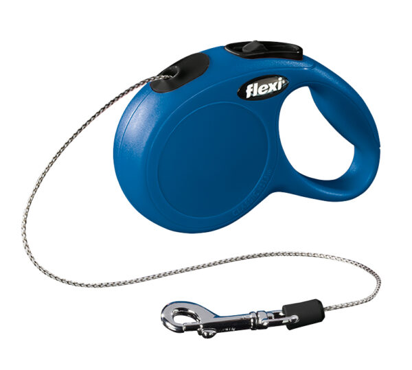 Flexi New Classic Cat Cord Blå XS 3m
