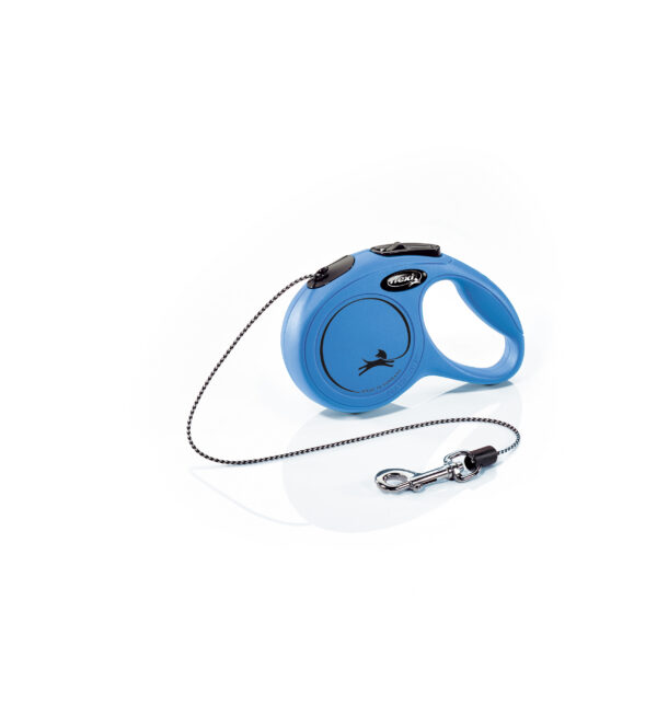 Flexi New Classic Cord Blå XS 3m