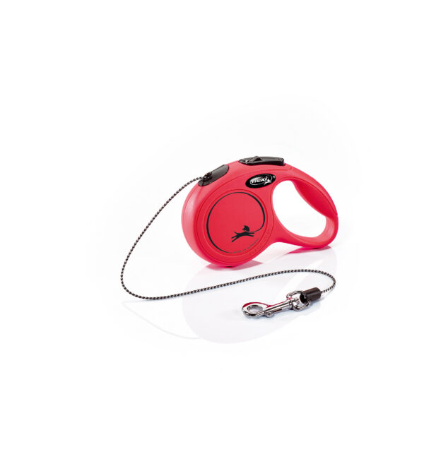 Flexi New Classic Cord Röd S 5m