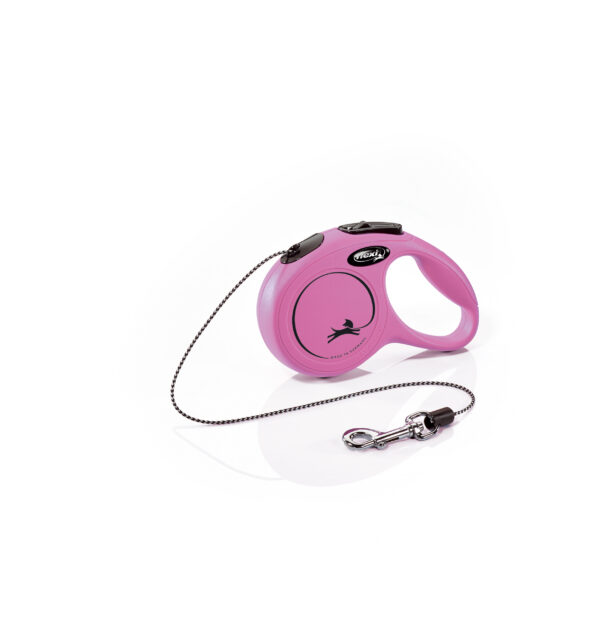 Flexi New Classic Cord Rosa S 5m