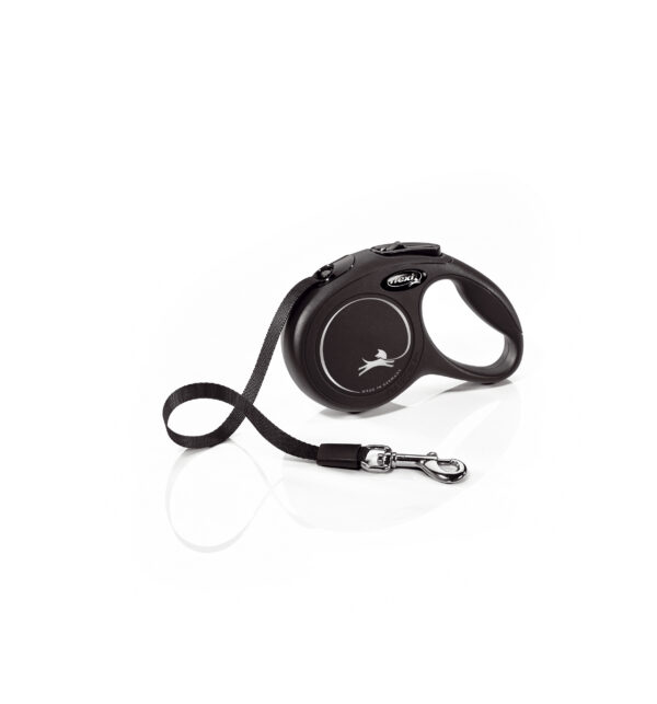 Flexi New Classic Tape Svart L 5m