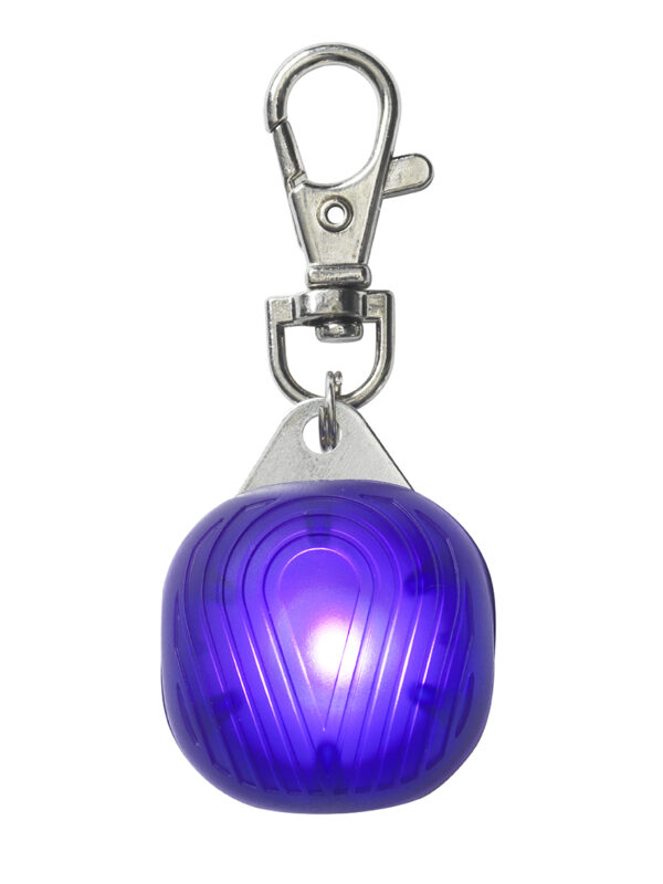 Dogman Blinklampa Burger LED Lila