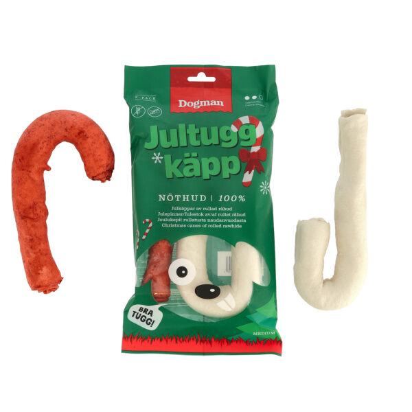 Dogman Jultugg Käpp 2p 20cm