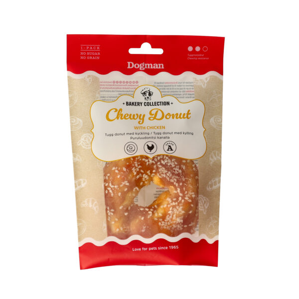Dogman Bakery Tugg Donut med Kyckling 10cm