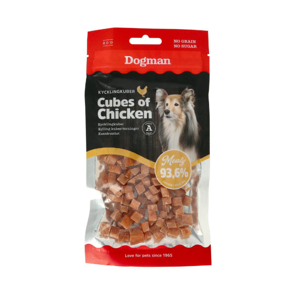 Dogman Meaty Kuber av Kyckling 80g