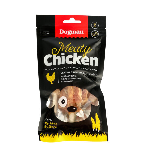Dogman Meaty Kyckling Tuggben 3p 60g