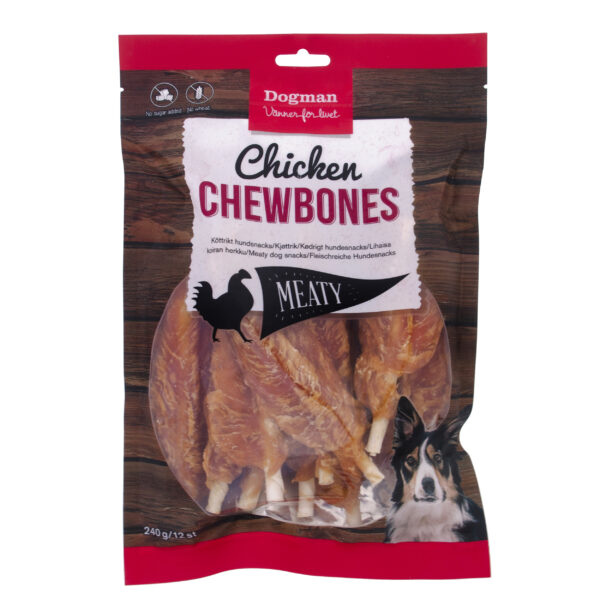 Dogman Meaty Kyckling Tuggben 12p 240g