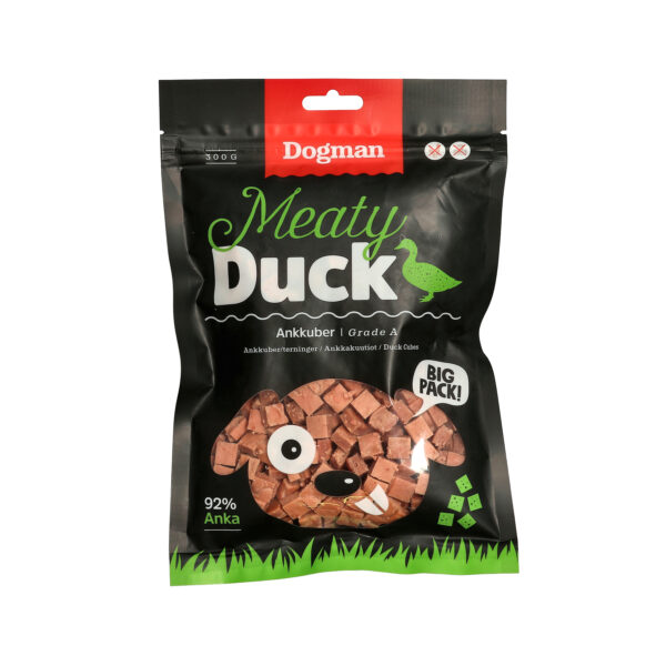 Dogman Meaty Kuber av Anka 300g
