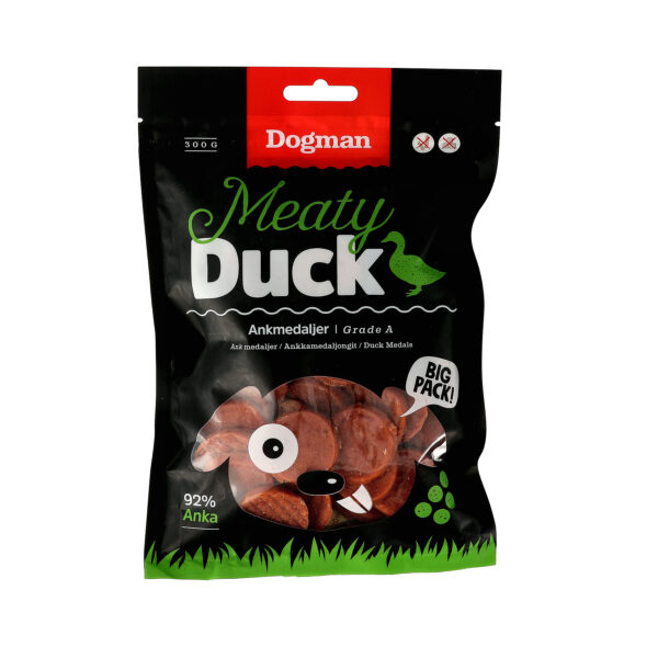 Dogman Meaty Ankmedaljer 300g