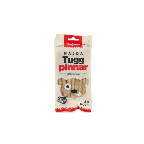 Dogman Tuggpinnar Malda 10p Brun 12,5cm
