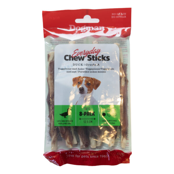 Dogman Everyday Tuggpinnar Anka 8p 12,5cm
