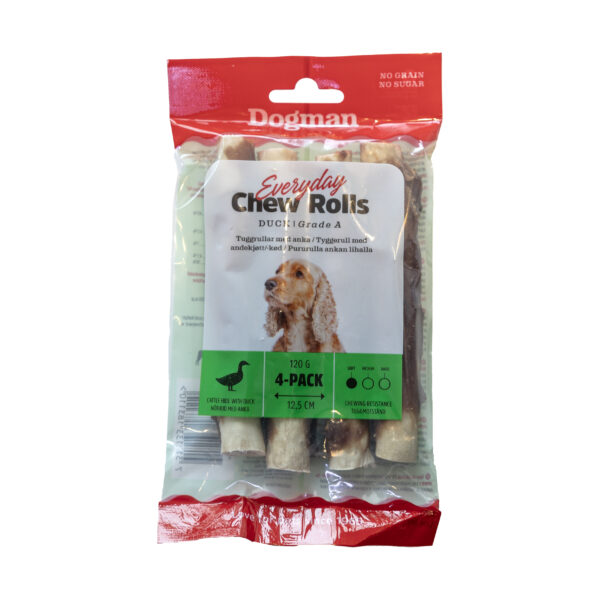 Dogman Everyday Tuggrullar Anka 4p 12,5cm