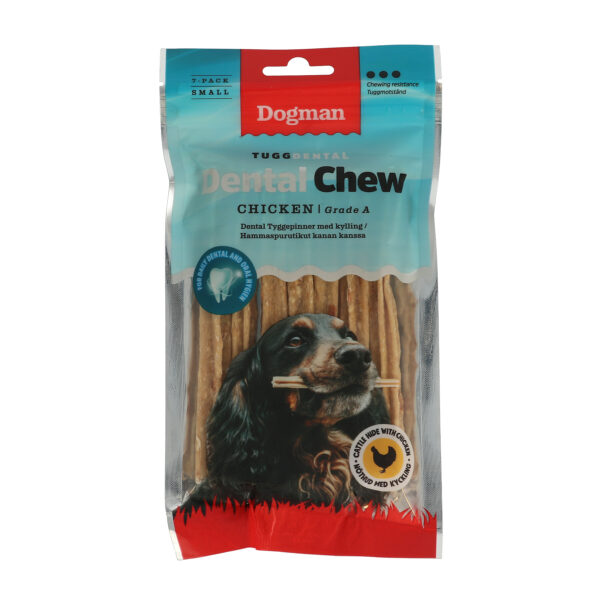 Dogman Tugg Dental med Kyckling 7p 12,5cm