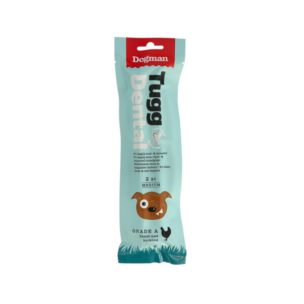 Dogman Tugg Dental med Kyckling 2p 17,5cm