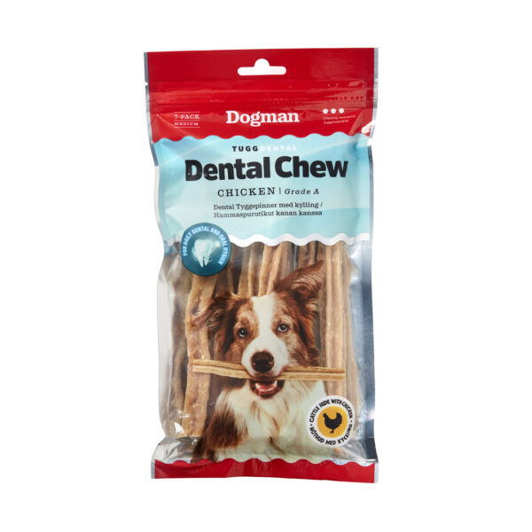 Dogman Tugg Dental med Kyckling 7p 17,5cm
