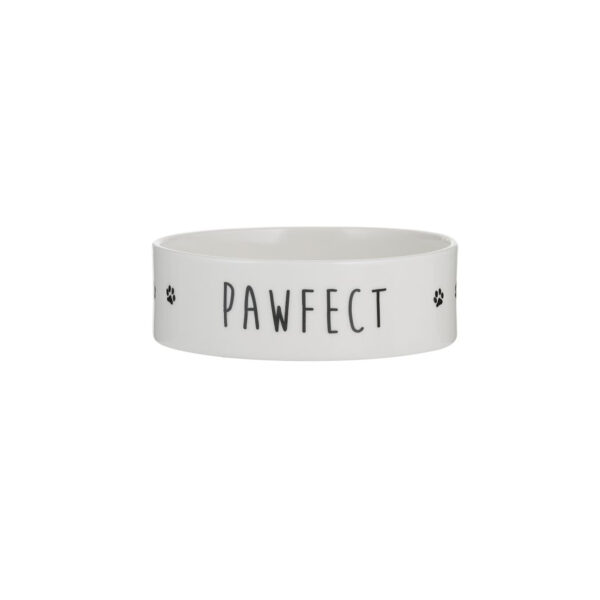 Mason Cash Matskål Pawfect Vit 15x5cm