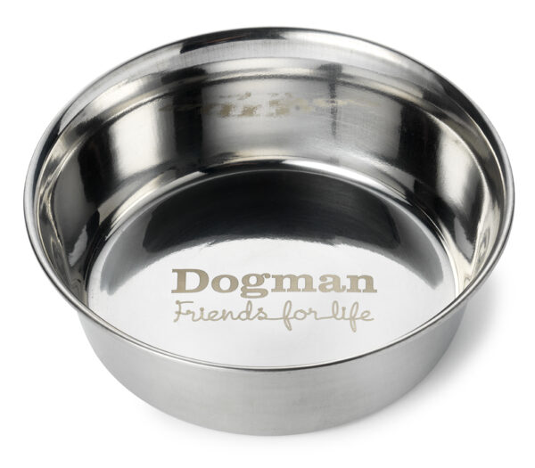 Dogman Matskål Heavy Rostfri Metall 1,7L