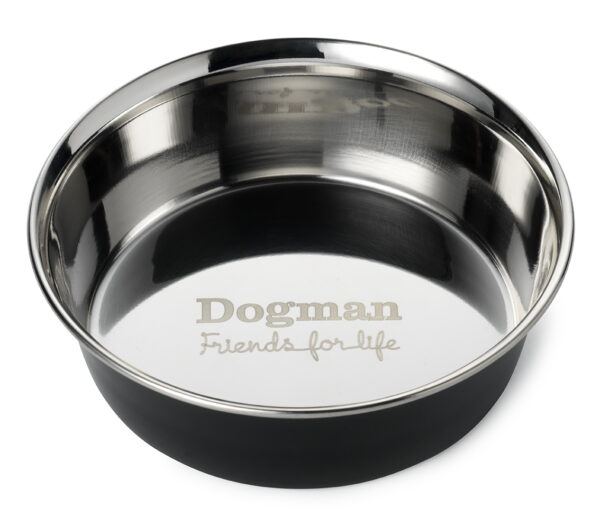 Dogman Matskål Heavy Rostfri Svart 450ml