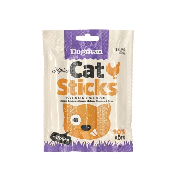 Cat sticks 3-p Kyckling oLever