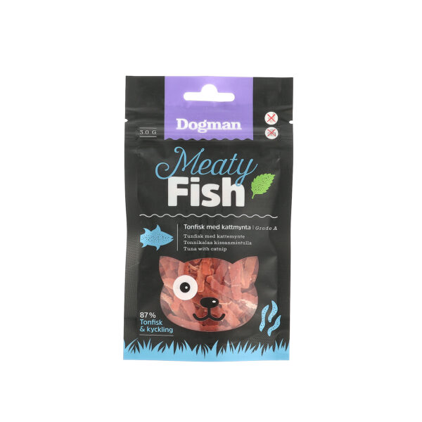 Tonfisk med kattmynta 30g