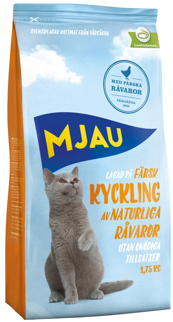 Mjau Torr Kyckling 1,75kg
