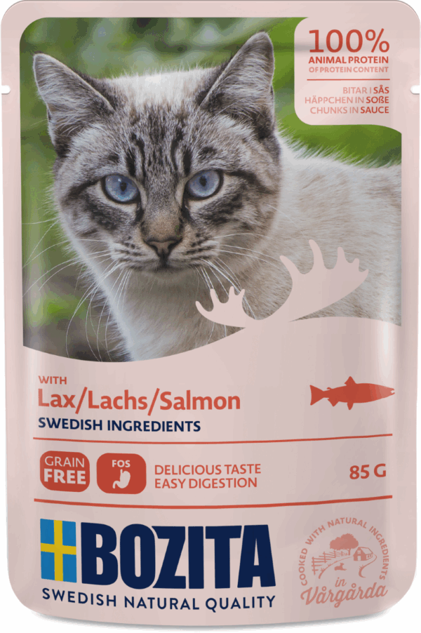 Bozita Pouch Lax i Sås 85g
