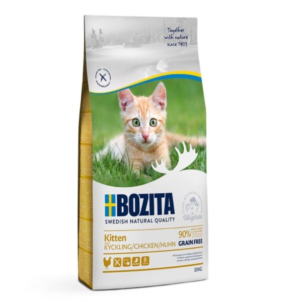 Bozita Kitten Grain Free Kyckling 10kg