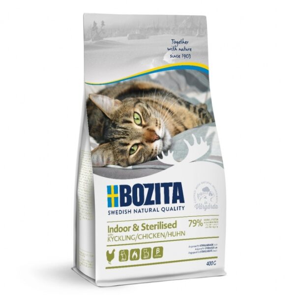 Bozita Indoor & Sterilised Kyckling 400g