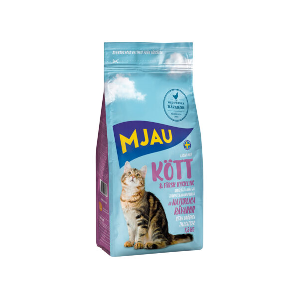 Mjau Torr Köttsmak 7,5kg