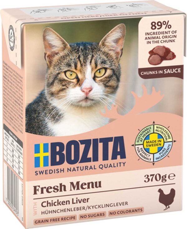 Bozita Chicken Liver in Sauce 370g