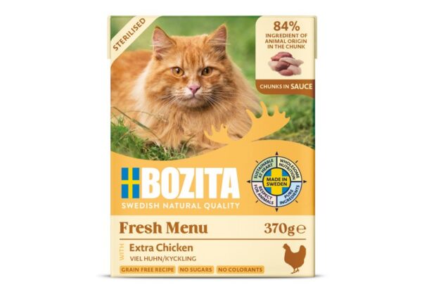 Bozita Sterilised Chicken in Sauce 370g