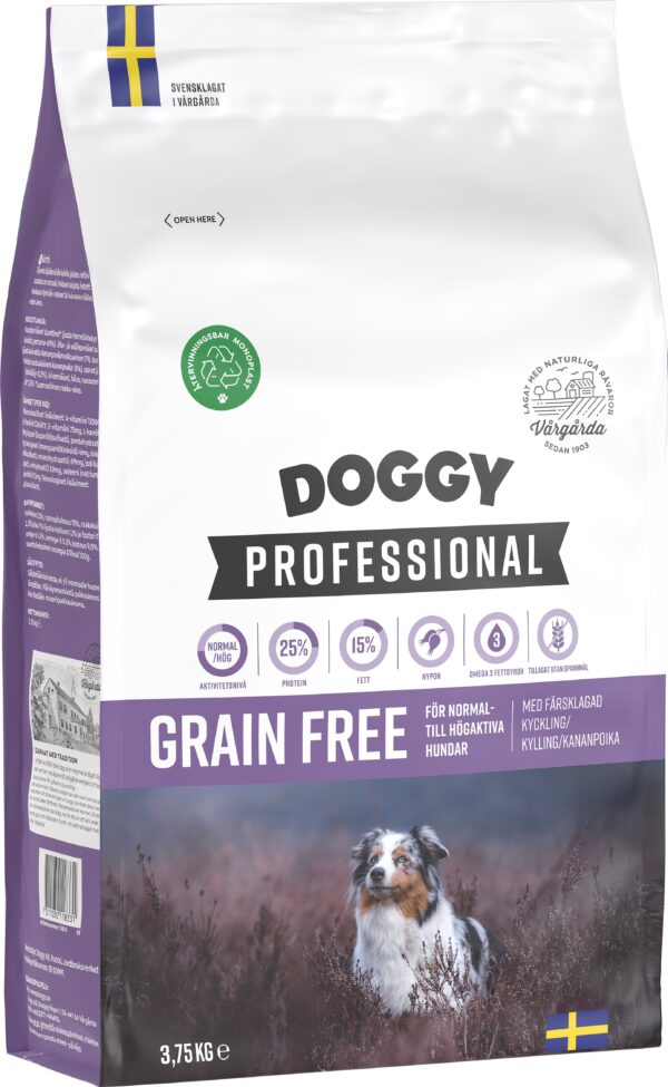 Doggy Professional Grain Free 3,75kg