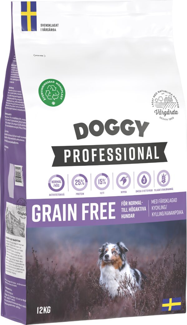 Doggy Professional Grain Free 12kg