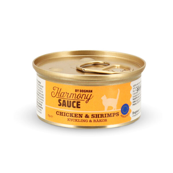 Harmony Cat Sauce Adult Kyckling & Räkor 70g