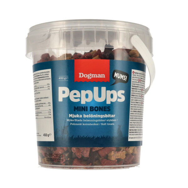Dogman PepUps Mini Bones 450g
