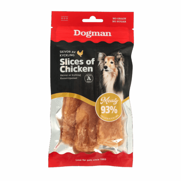 Dogman Meaty Skivor av Kyckling 80g