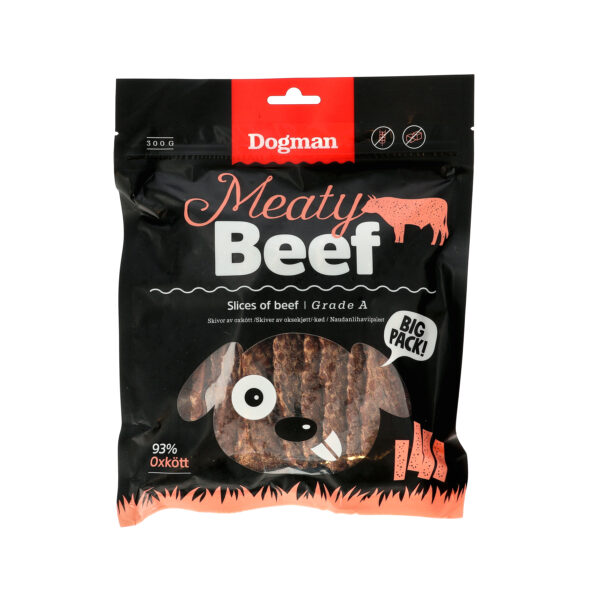 Dogman Meaty Skivor av Oxkött 300g