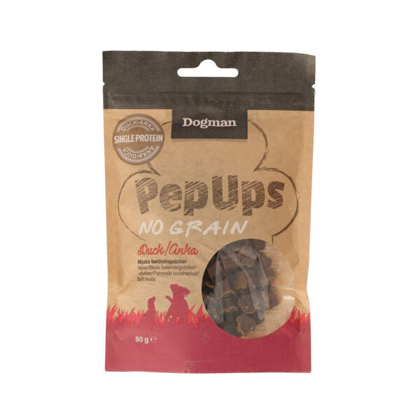 Dogman Pep Ups No Grain Anka 90g